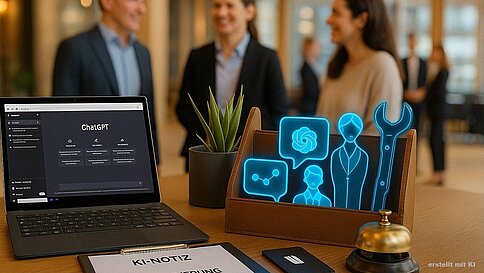 Webinarreihe "KI-Werkzeugkasten für den Hotelalltag"